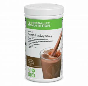 Herbalife Formuła 1 koktajl o smaku delikatnej czekolady 550g
